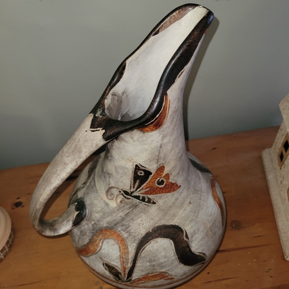 Vintage Native America Wedding Pitcher - Picture 5 of 9